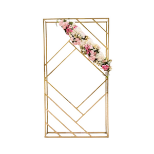 Gold Frame Geometrical Arch